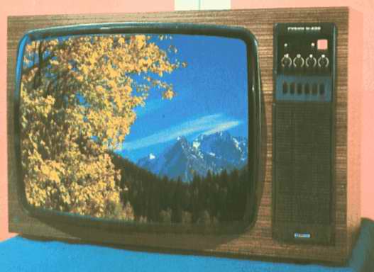 Рис. 2.  Интегрально-модульный телевизор цветного изображения 